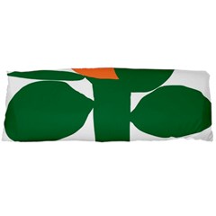 Portraits Plants Sunflower Green Orange Flower Body Pillow Case Dakimakura (two Sides)