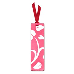 Pink Hawaiian Flower White Small Book Marks by Mariart