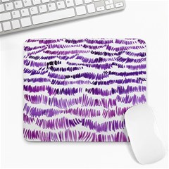 Original Feather Opaque Color Purple Large Mousepads