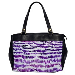 Original Feather Opaque Color Purple Office Handbags by Mariart