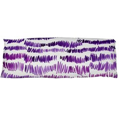 Original Feather Opaque Color Purple Body Pillow Case (dakimakura)