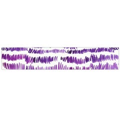 Original Feather Opaque Color Purple Flano Scarf (large)