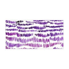 Original Feather Opaque Color Purple Yoga Headband