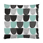 Sugar Blue Fabric Polka Dots Circle Standard Cushion Case (One Side) Front