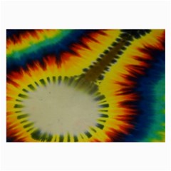 Red Blue Yellow Green Medium Rainbow Tie Dye Kaleidoscope Opaque Color Large Glasses Cloth by Mariart