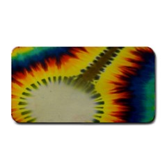 Red Blue Yellow Green Medium Rainbow Tie Dye Kaleidoscope Opaque Color Medium Bar Mats by Mariart