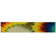 Red Blue Yellow Green Medium Rainbow Tie Dye Kaleidoscope Opaque Color Flano Scarf (large) by Mariart