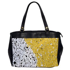 Spot Polka Dots Orange Black Office Handbags