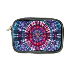 Red Purple Tie Dye Kaleidoscope Opaque Color Coin Purse by Mariart