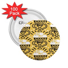 Trophy Beers Glass Drink 2 25  Buttons (100 Pack)  by Mariart