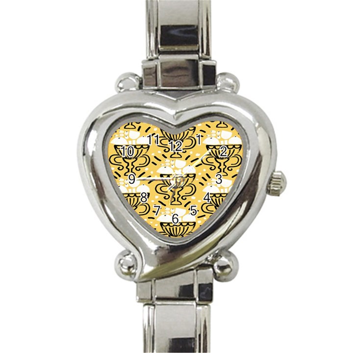 Trophy Beers Glass Drink Heart Italian Charm Watch