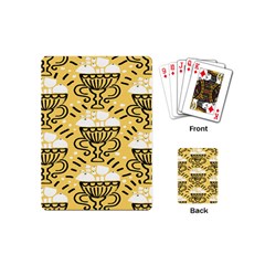 Trophy Beers Glass Drink Playing Cards (mini) 