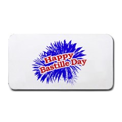 Happy Bastille Day Graphic Logo Medium Bar Mats by dflcprints