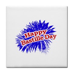 Happy Bastille Day Graphic Logo Face Towel by dflcprints