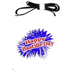 Happy Bastille Day Graphic Logo Shoulder Sling Bags by dflcprints