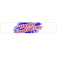 Happy Bastille Day Graphic Logo Flano Scarf (large)  by dflcprints