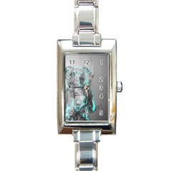 Dog Rectangle Italian Charm Watch by NSAsStore