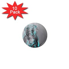 Dog 1  Mini Magnet (10 Pack)  by NSAsStore