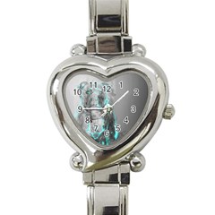 Dog Heart Italian Charm Watch by NSAsStore