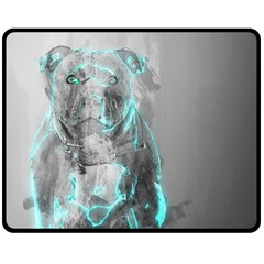 Dog Fleece Blanket (medium) 