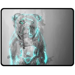 Dog Double Sided Fleece Blanket (medium)  by NSAsStore