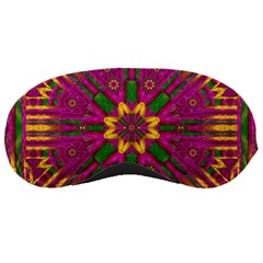 Feather Stars Mandala Pop Art Sleeping Masks by pepitasart