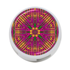 Feather Stars Mandala Pop Art 4-port Usb Hub (two Sides)  by pepitasart