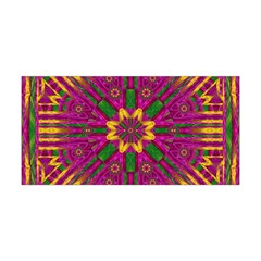 Feather Stars Mandala Pop Art Yoga Headband by pepitasart