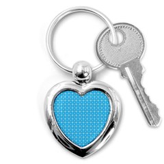 Simple Rectangular Pattern Key Chains (heart) 