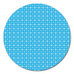 Simple Rectangular Pattern Magnet 5  (round)