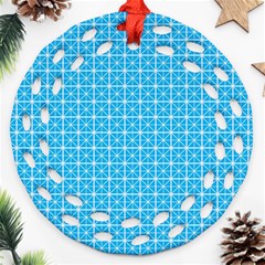 Simple Rectangular Pattern Ornament (round Filigree)