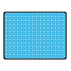 Simple Rectangular Pattern Double Sided Fleece Blanket (small)  by berwies