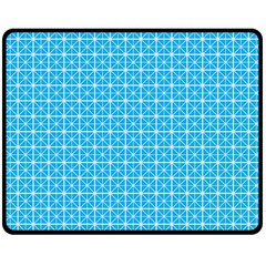 Simple Rectangular Pattern Double Sided Fleece Blanket (medium)  by berwies