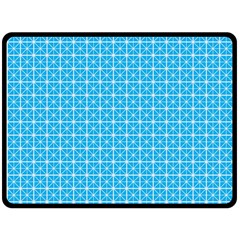 Simple Rectangular Pattern Double Sided Fleece Blanket (large)  by berwies