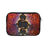 The Eye Of Julia, A Rainbow Fractal Paint Swirl Apple MacBook Pro 15  Zipper Case Front