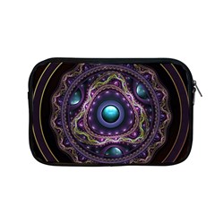 Beautiful Turquoise And Amethyst Fractal Jewelry Apple Macbook Pro 13  Zipper Case by jayaprime