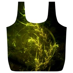 Beautiful Emerald Fairy Ferns In A Fractal Forest Full Print Recycle Bags (l)  by jayaprime