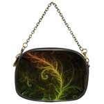 Fractal Hybrid Of Guzmania Tuti Fruitti and Ferns Chain Purses (One Side)  Front