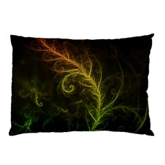 Fractal Hybrid Of Guzmania Tuti Fruitti And Ferns Pillow Case (two Sides) by jayaprime