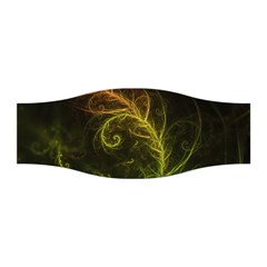 Fractal Hybrid Of Guzmania Tuti Fruitti And Ferns Stretchable Headband by jayaprime