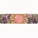 Pastel Pearl Lotus Garden of Fractal Dahlia Flowers Large Bar Mats 32 x8.5  Bar Mat