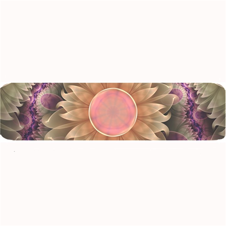 Pastel Pearl Lotus Garden of Fractal Dahlia Flowers Large Bar Mats