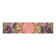 Pastel Pearl Lotus Garden Of Fractal Dahlia Flowers Velvet Scrunchie by jayaprime