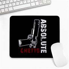 Absolute Ghetto Large Mousepads by Valentinaart