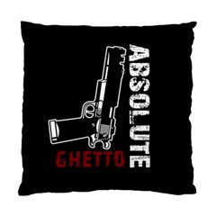 Absolute Ghetto Standard Cushion Case (one Side) by Valentinaart