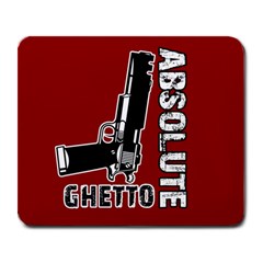 Absolute Ghetto Large Mousepads by Valentinaart