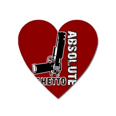 Absolute Ghetto Heart Magnet by Valentinaart