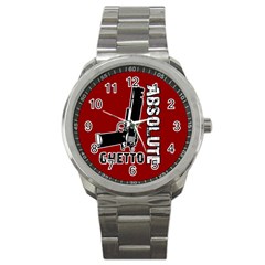 Absolute Ghetto Sport Metal Watch by Valentinaart