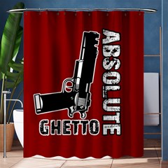 Absolute Ghetto Shower Curtain 60  X 72  (medium)  by Valentinaart