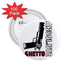 Absolute Ghetto 2 25  Buttons (100 Pack)  by Valentinaart